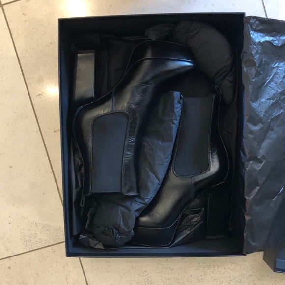 Saint Laurent Moroder Ankle Boots - Picture 4 of 8